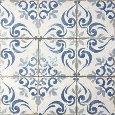 Antigua Barraca Azul 20x20cm