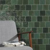 Azulejo Riad Green 10 x 10