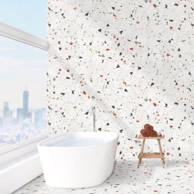 HEXAGONO TERRAZO SEVILLA WHITE
