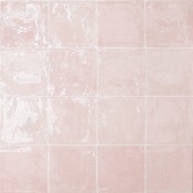 Azulejo Argila Rosa 10x10cm