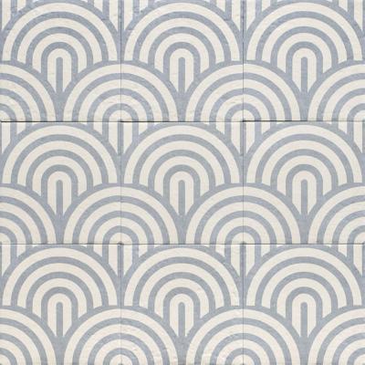 Blue Water Rainbow 20x20cm