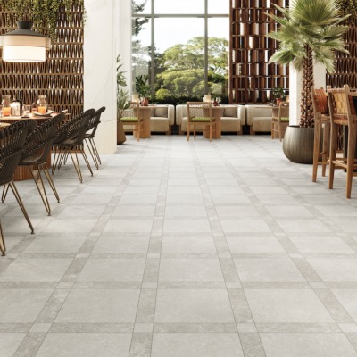 GRACE EFECTO PIEDRA BLANCO 44x44cm