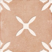 LAURASIA CLAY FLOR 22,3x22,3cm