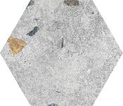HEXAGONO TERRAZO SEVILLA SILVER