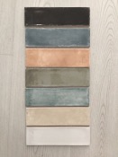Azulejo Atlántico Aguamarina Brillo 6,9x24cm