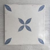 HOJAS AZUL 25x25cm