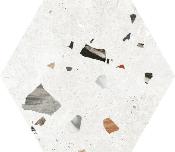 HEXAGONO TERRAZO SEVILLA WHITE
