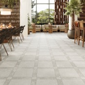 GRACE EFECTO PIEDRA BLANCO 44x44cm