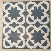 BARCELONA BLUE FLOWER 44x44cm