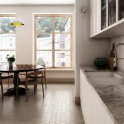 HEXAGONS DIFFERENT COLOURS - COLOR BEIGE