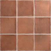 Azulejo Mate Caliza Cotto 10x10cm / 6x24,6cm