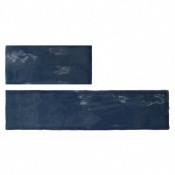 Azulejo Evo Sea Blue 7,5x15cm y 7,5x30cm