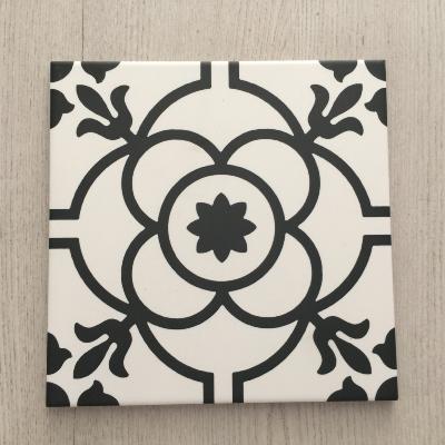 FIORA OLIVIA BLACK 20x20cm