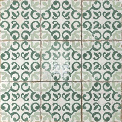 Antigua Marisma Verde 20x20cm
