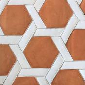 BARRO NATURAL HEXAGONAL