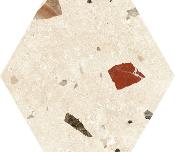HEXAGONO TERRAZO SEVILLA MARFIL