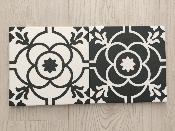 FIORA OLIVIA BLACK REVERSE 20x20cm