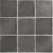 Azulejo Mate Caliza Dark 10x10cm / 6x24,6cm