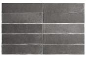 Azulejo Mate Caliza Dark 10x10cm / 6x24,6cm