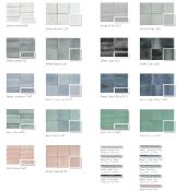 Azulejo Beret Moss MATE 12x12cm