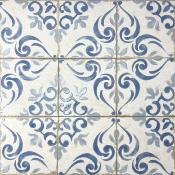 Antigua Barraca Azul 20x20cm