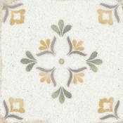 Azulejo Mayólica Flower 14,8x14,8cm