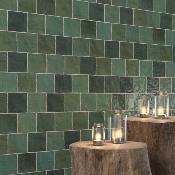 Azulejo Riad Green 10 x 10