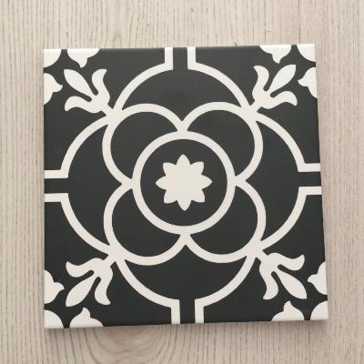 FIORA OLIVIA BLACK REVERSE 20x20cm