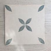 HOJAS AQUAMARINA 25x25cm