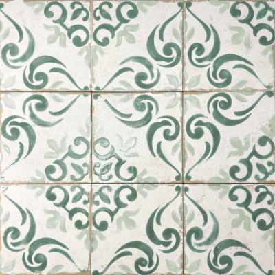 Antigua Barraca Verde 20x20cm
