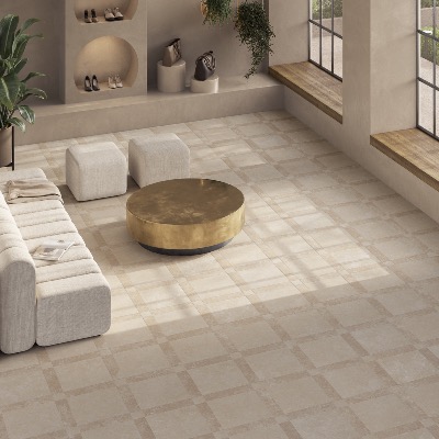 GRACE EFECTO PIEDRA BEIGE 44x44cm