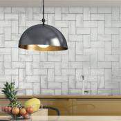 Azulejo Crazed Craquelle Grey 7.5 x 15