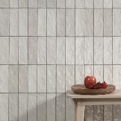 Azulejo Riad Blanco 6.5 x 20 cm